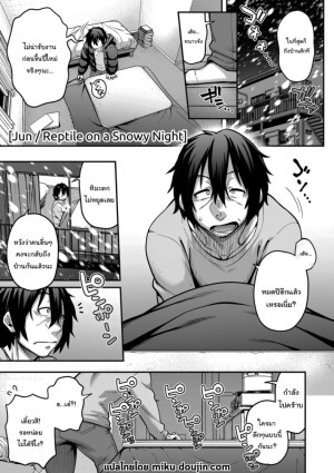 อ่านโดจิน ในคืนหิมะตกกับสาวน้อยกิ้งก่า แปลไทย
