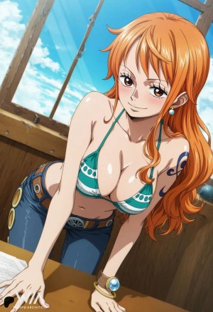 อ่านโดจิน นามิกับลูฟฟี่น้ำแตกใหม่ๆ แปลไทย