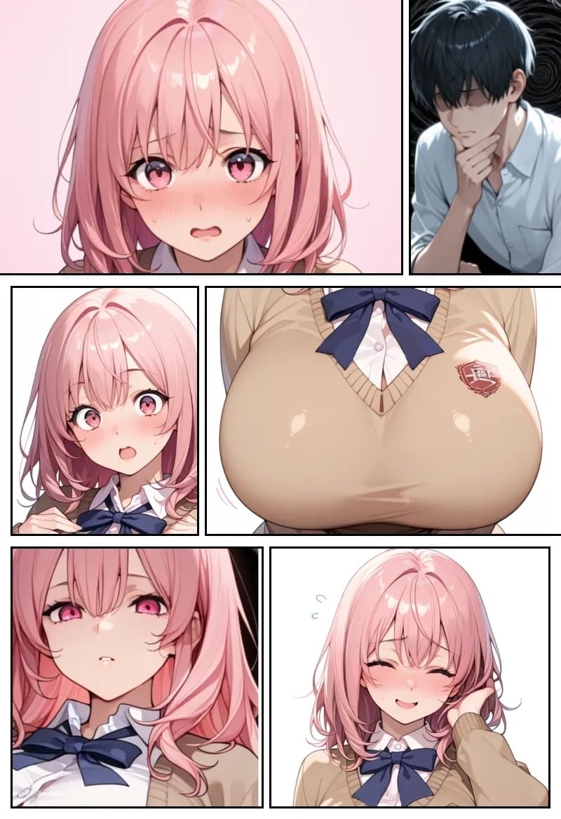 โลกที่มีแต่ฉันเท่านั้นที่แข็งได้ (Ore shika Bōki dekinai Sekai K-cup Bakunyuu Inkyakya Oshiego Sei Onaho-ka Keikaku | The World Where Only I Can Get An Erection K-cup Huge Breasted Introverted Student Girl Onaholization Plan [AI Generated] [Thai ภาษาไทย]) แปลไทย การ์ตูนโป๊ หน้า 111