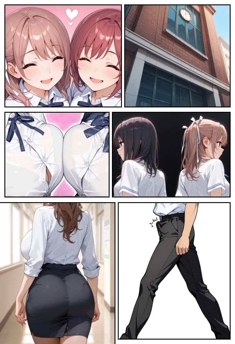 โลกที่มีแต่ฉันเท่านั้นที่แข็งได้ (Ore shika Bōki dekinai Sekai K-cup Bakunyuu Inkyakya Oshiego Sei Onaho-ka Keikaku | The World Where Only I Can Get An Erection K-cup Huge Breasted Introverted Student Girl Onaholization Plan [AI Generated] [Thai ภาษาไทย]) แปลไทย การ์ตูนโป๊ หน้า 124