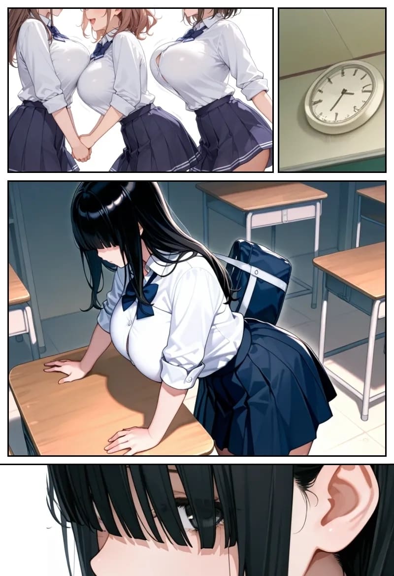 โลกที่มีแต่ฉันเท่านั้นที่แข็งได้ (Ore shika Bōki dekinai Sekai K-cup Bakunyuu Inkyakya Oshiego Sei Onaho-ka Keikaku | The World Where Only I Can Get An Erection K-cup Huge Breasted Introverted Student Girl Onaholization Plan [AI Generated] [Thai ภาษาไทย]) แปลไทย การ์ตูนโป๊ หน้า 128