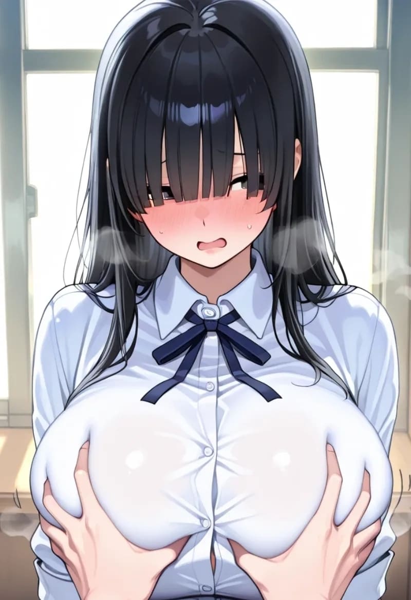 โลกที่มีแต่ฉันเท่านั้นที่แข็งได้ (Ore shika Bōki dekinai Sekai K-cup Bakunyuu Inkyakya Oshiego Sei Onaho-ka Keikaku | The World Where Only I Can Get An Erection K-cup Huge Breasted Introverted Student Girl Onaholization Plan [AI Generated] [Thai ภาษาไทย]) แปลไทย การ์ตูนโป๊ หน้า 135