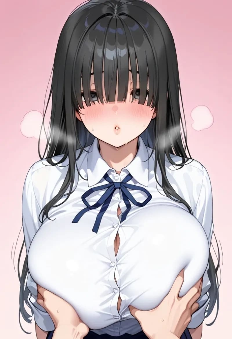 โลกที่มีแต่ฉันเท่านั้นที่แข็งได้ (Ore shika Bōki dekinai Sekai K-cup Bakunyuu Inkyakya Oshiego Sei Onaho-ka Keikaku | The World Where Only I Can Get An Erection K-cup Huge Breasted Introverted Student Girl Onaholization Plan [AI Generated] [Thai ภาษาไทย]) แปลไทย การ์ตูนโป๊ หน้า 136